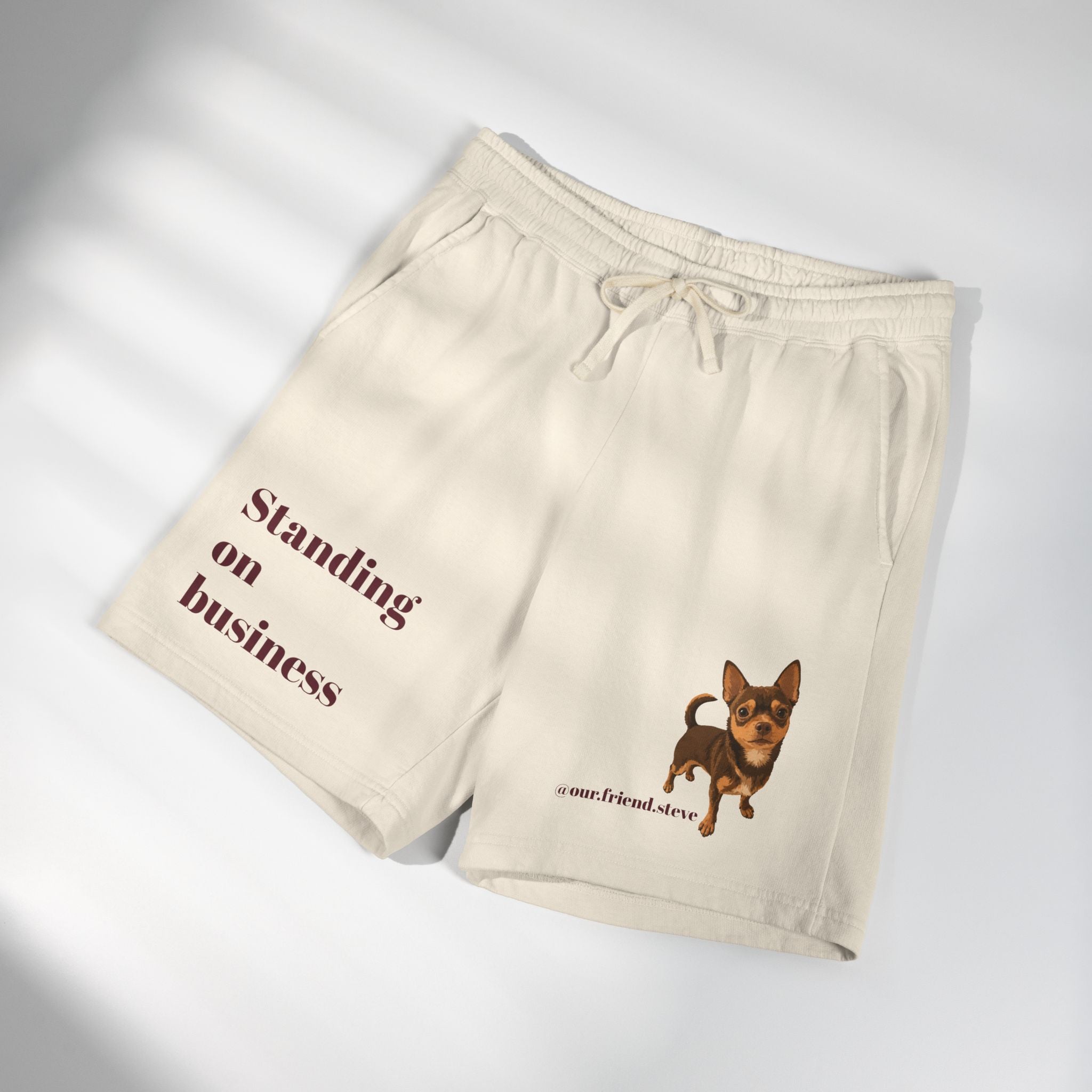 'Standing on Business' Sweat Shorts