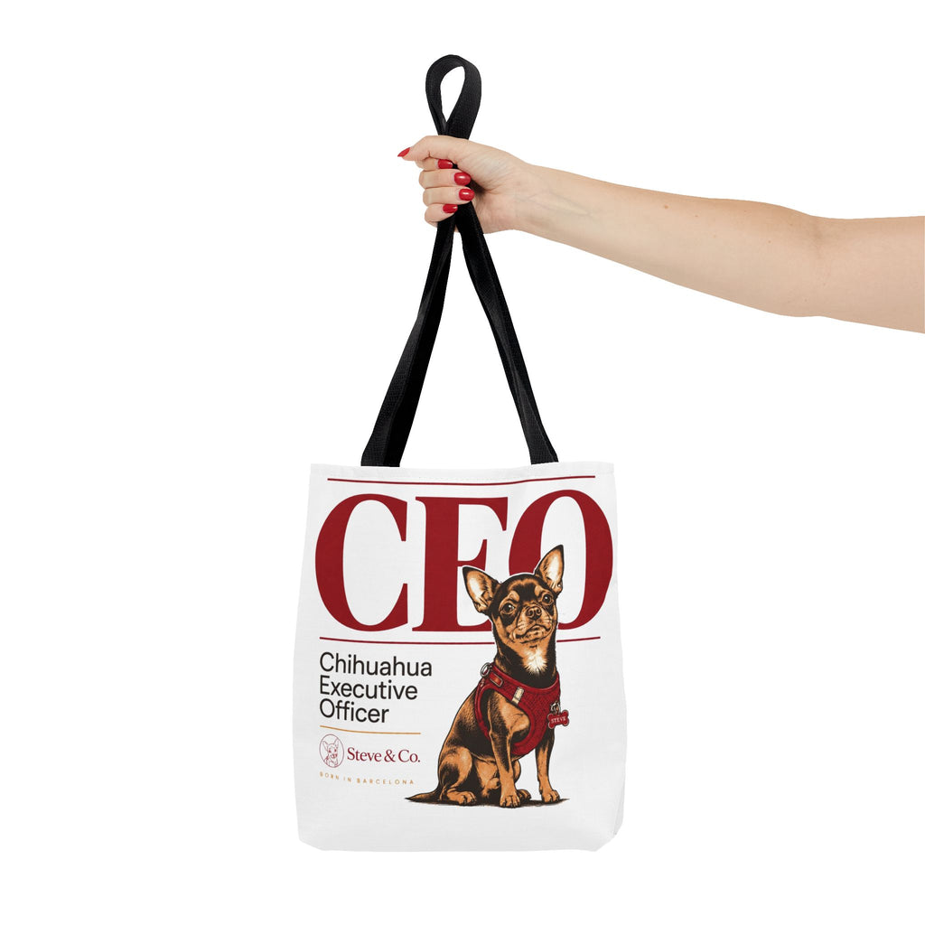 Chihuahua CEO Tote Bag — 'Chihuahua Executive Officer' Cute Dog Tote