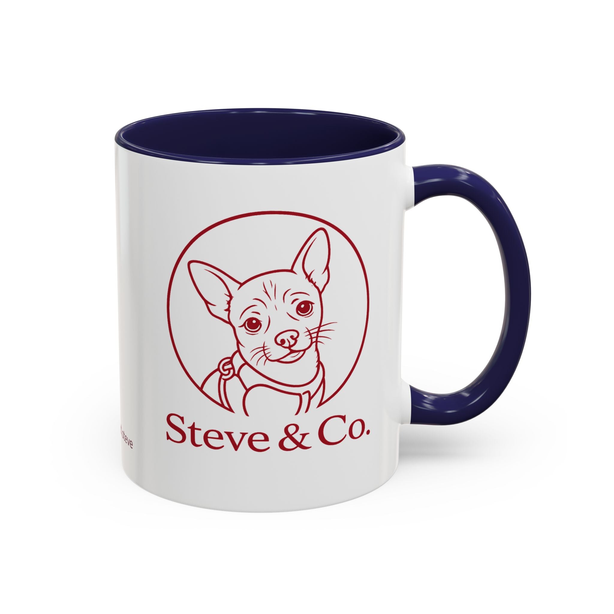 Steve & Co. Coffee Mug — Cute Chihuahua Accent Mug (11/15oz)