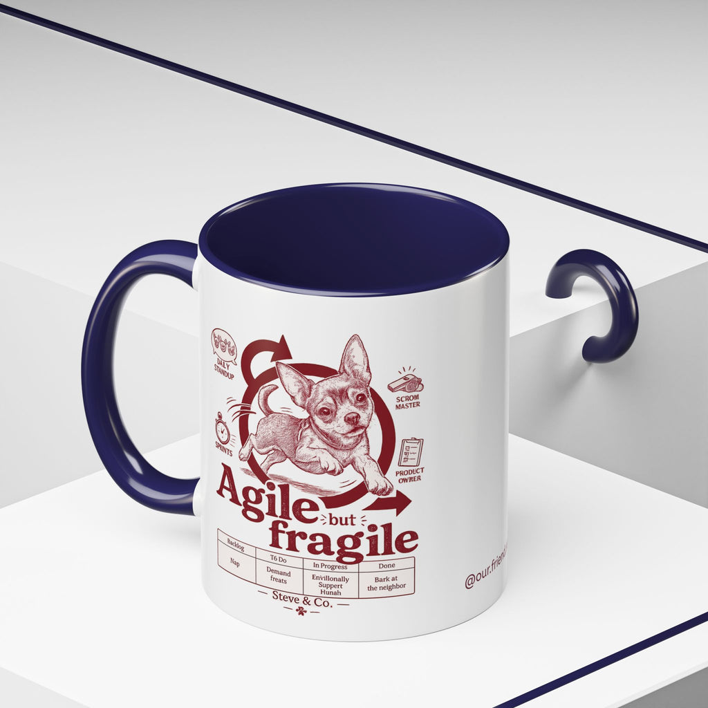 Steve & Co. Coffee Mug — Cute Chihuahua Accent Mug (11/15oz)
