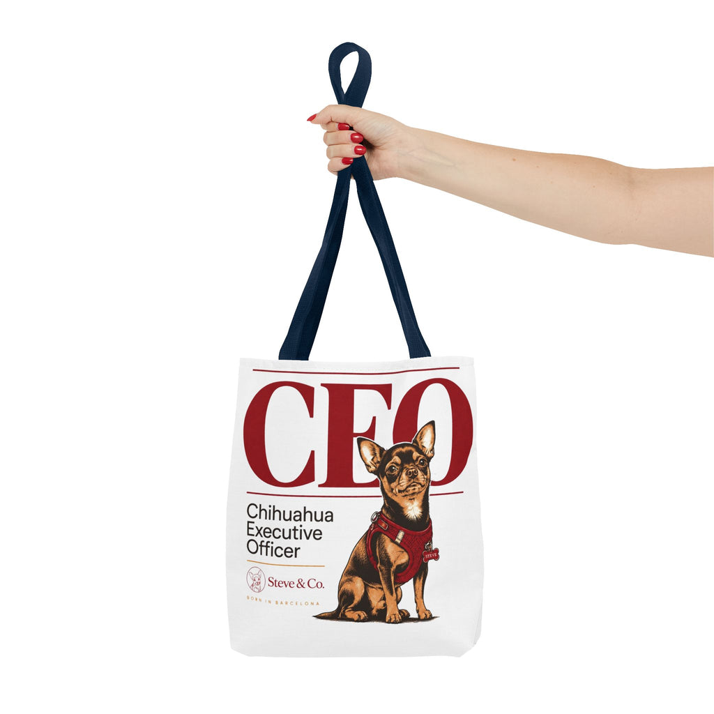Chihuahua CEO Tote Bag — 'Chihuahua Executive Officer' Cute Dog Tote