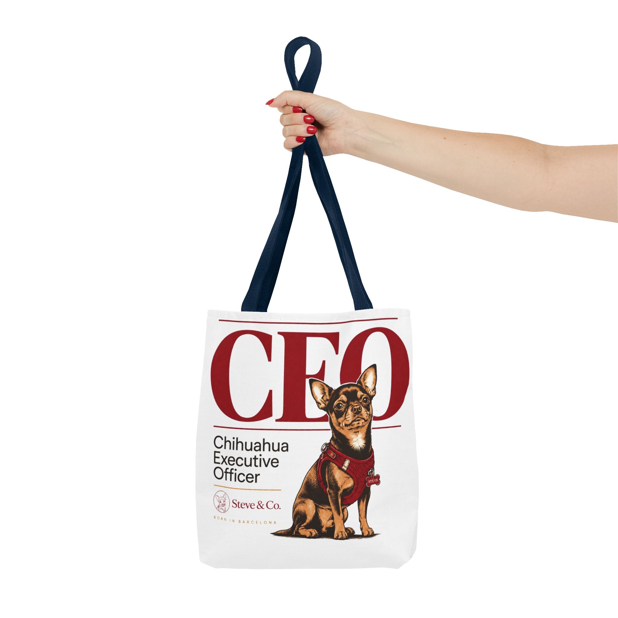 Chihuahua CEO Tote Bag — 'Chihuahua Executive Officer' Cute Dog Tote