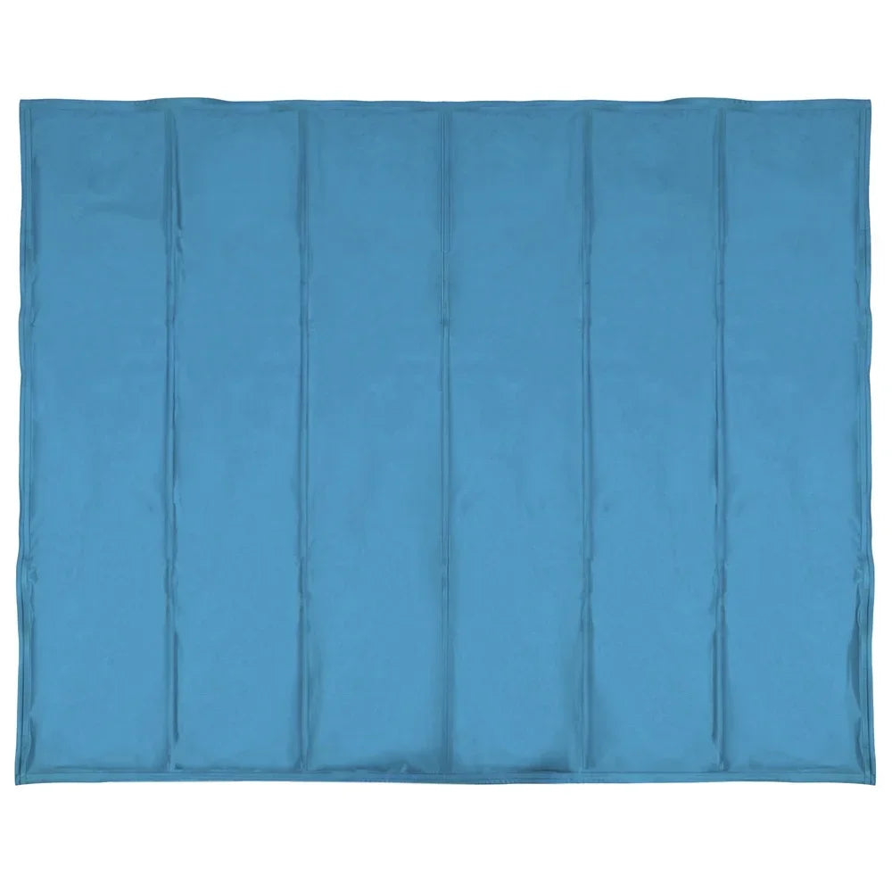 Pressure Activated Dog Cooling Mat Gel Pad Pets Rechargeable Indoor Outdoor Use Portable Spot Clean 32X26 Inches