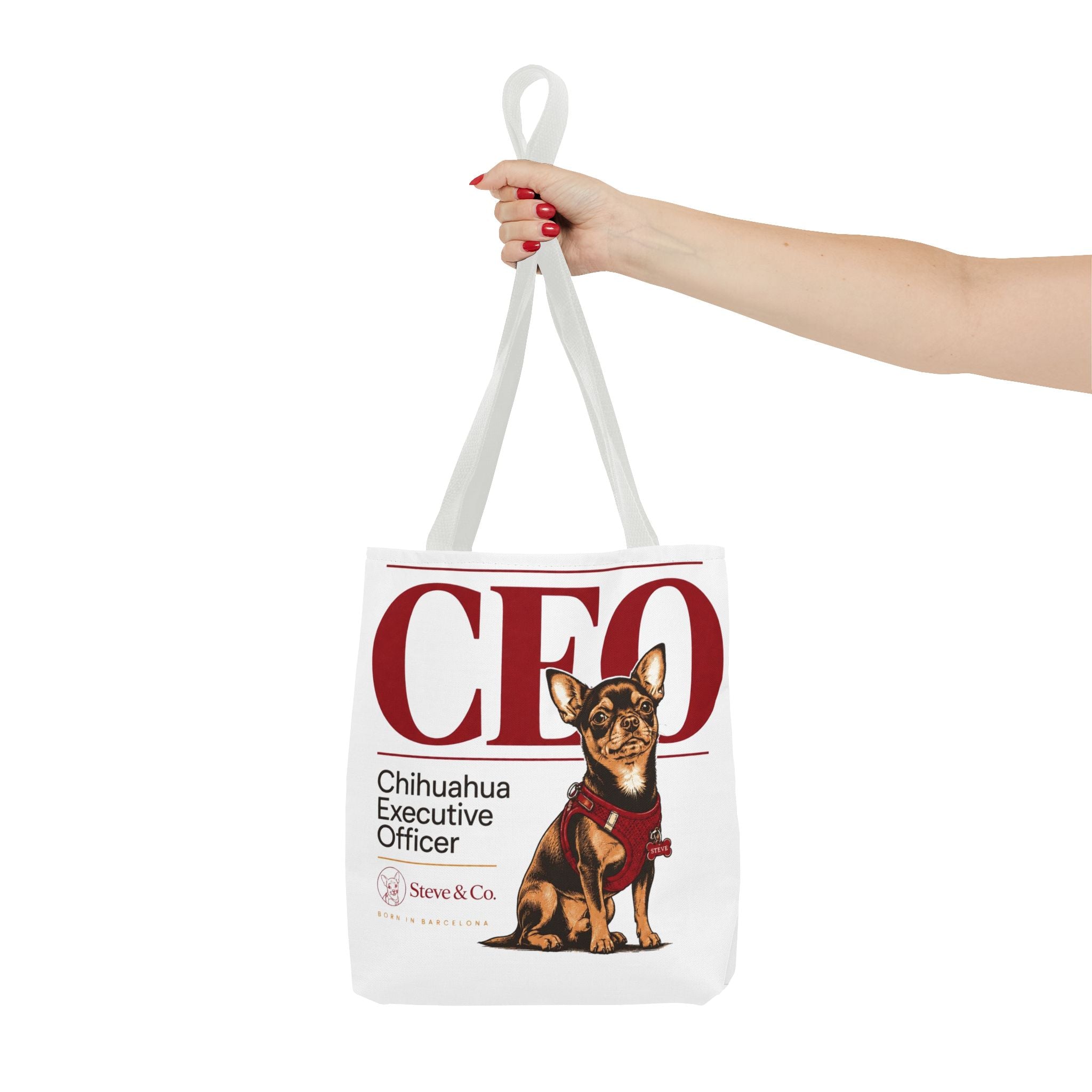 Chihuahua CEO Tote Bag — 'Chihuahua Executive Officer' Cute Dog Tote