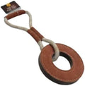 Tuff Dog Toy Rope Ring, Brown