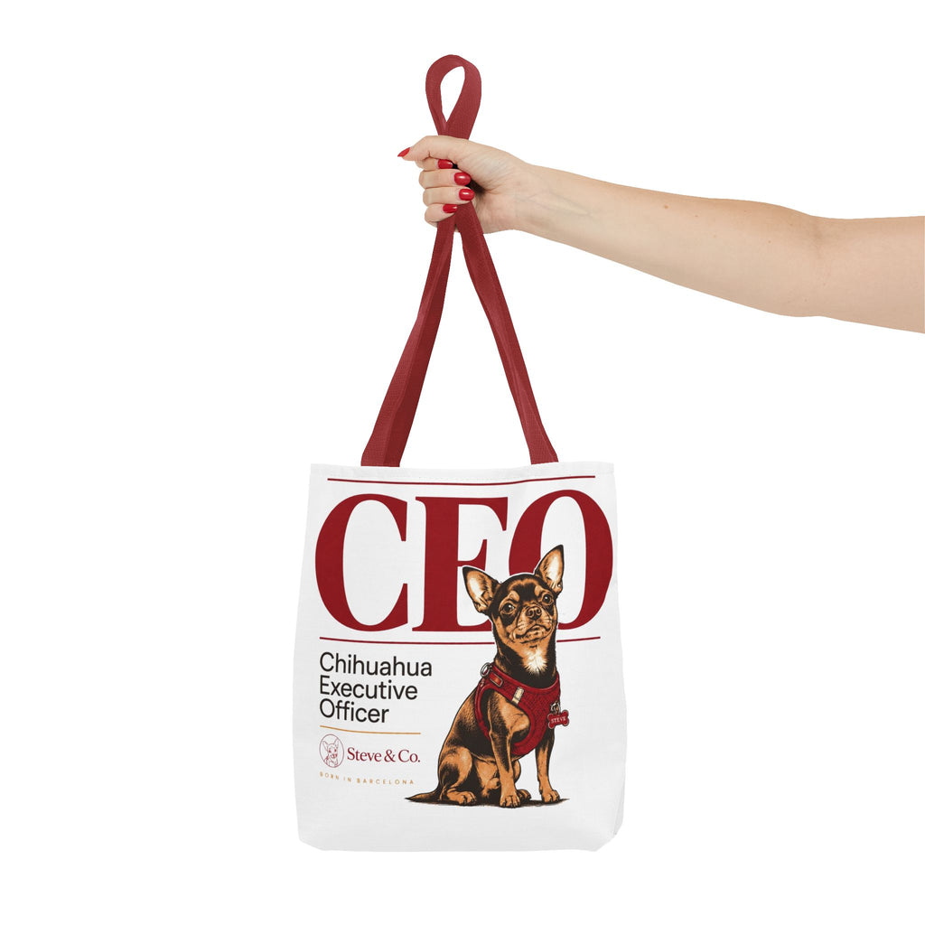 Chihuahua CEO Tote Bag — 'Chihuahua Executive Officer' Cute Dog Tote