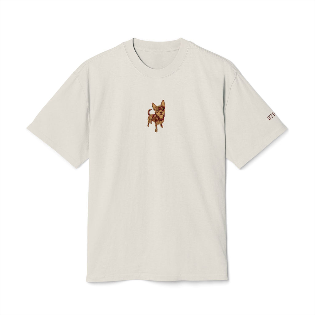 Chihuahua Chest Tee — Cute Small Dog Graphic T‑Shirt