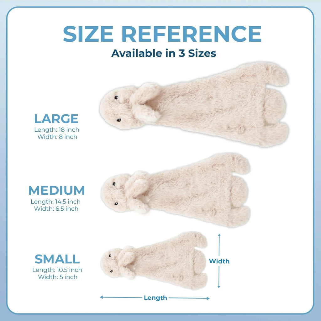 Dog Toys with Soft Durable Fabric for Small, Medium and Large Pets Interactive Toy for Indoor Play, Supports Active Biting and Play - 4 Figures, Small