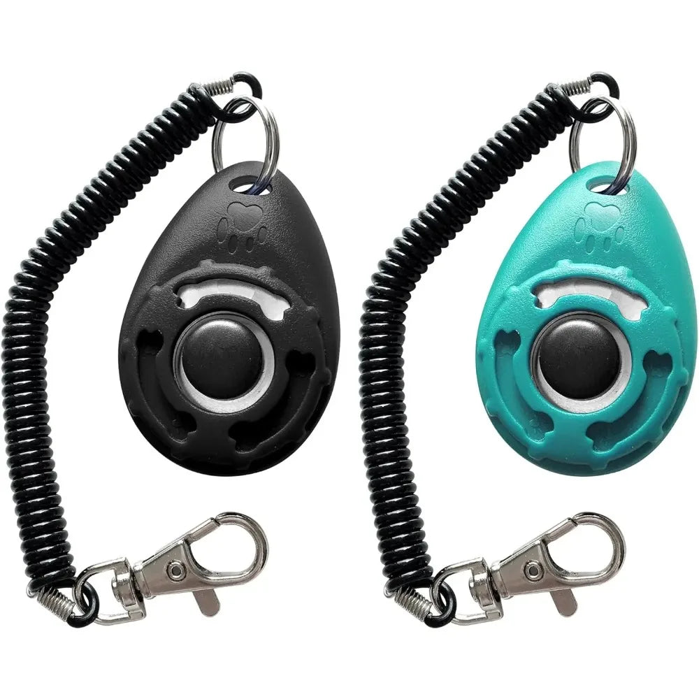 Pet Training Clicker with Wrist Strap - Dog Training Clickers Dog Specific Training Dog Horn Trainer Easy to Carry Pet Supplies
