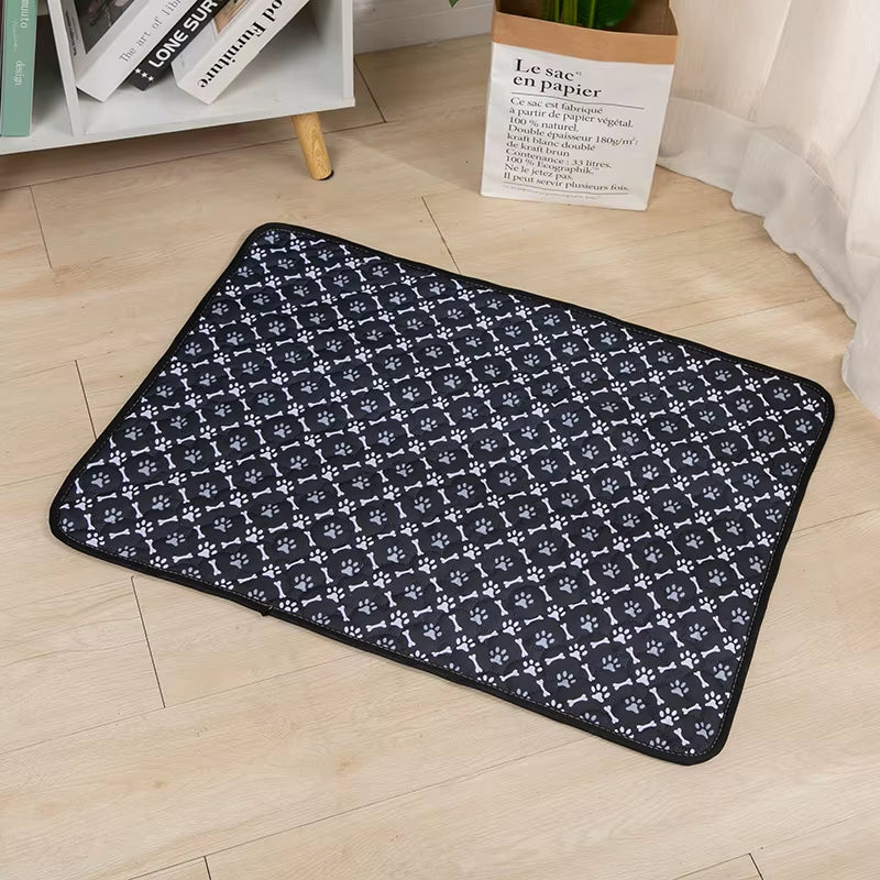 Reusable Dog Pee Pad Blanket Absorbent Diaper Washable Puppy Training Pad Pet Bed Urine Mat for Pet Car Seat Cover Pet Supplies