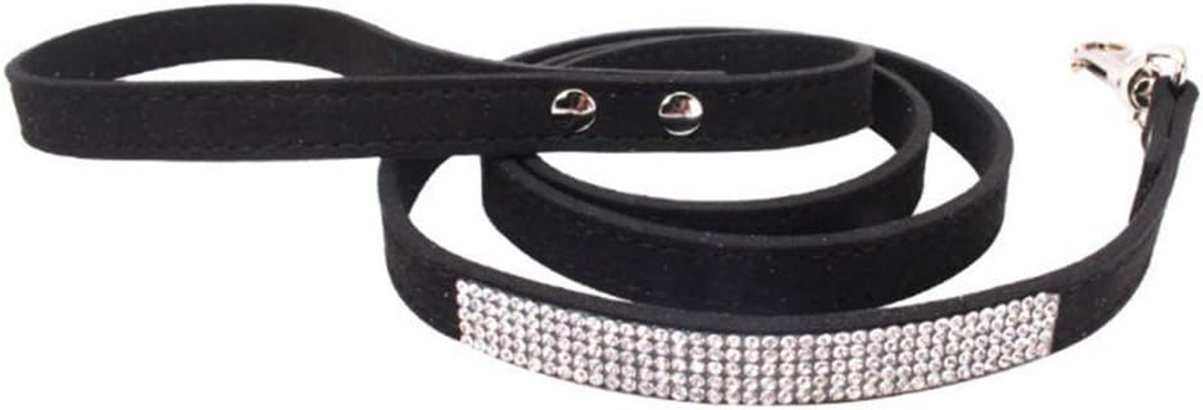 Rhinestone Dog Collar Leashes, Crystal Diamond Cat Dog Collar Leash Set, Cute Dazzling Dog Rhinestone Collar, Dog Collar Harness for Small & Medium Dogs